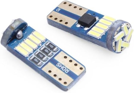 W5w T10 Dipsiz Led Tavan Park Plaka Ampulü (10 Adet)