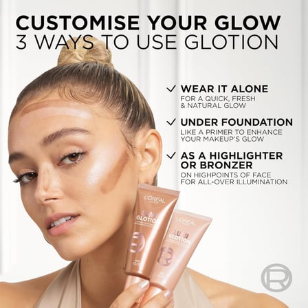 L'Oreal Paris Glotion All-In-One Doğal Işıltı Aydınlatıcı Losyon - 901 Fair Glow