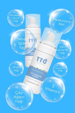 Thermal Mini Yüz Temizleme Köpüğü 100 ml Seyahat Boy Derin Temizlik