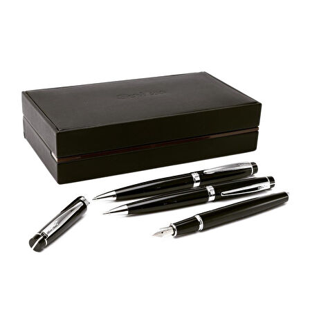 Scrikss Siyah Kromk 3 lü Kalem Seti