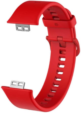 - Huawei ile uyumlu Watch Fit Kordon Silikon Bileklik Kopçaklı Kordon 43