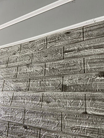 Kendinden Yapışkanlı 3D Boyutlu Usta Gerektirmez Duvar Kaplama Kağıdı Paneli NW126