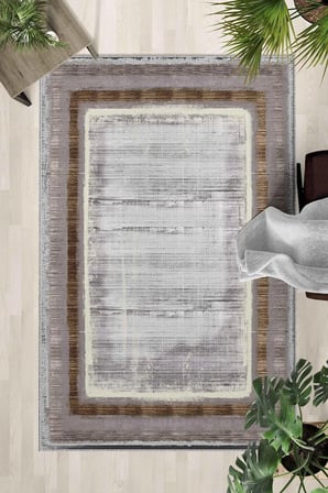 Kaymaz Taban Yıkanabilir Halı – Mutfak, Salon, Yatak Odası için Modern Dijital Baskı Halı (SLNHALI33