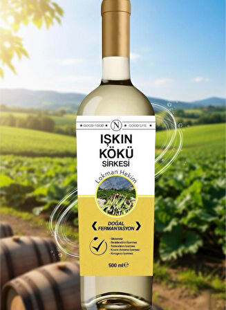 Hekim Işkın (Işgın) Kökü Sirkesi 500 ml