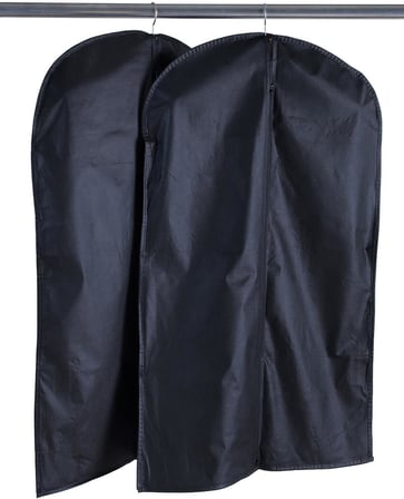 Suit | 2 Adet Takım Elbise Kılıfı | Gamboç | Abiye Giysi Kılıfı 60X100 Cm