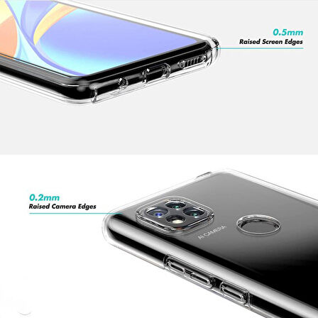 Xiaomi Redmi 10A Kılıf Şeffaf 360 Ön Arka Korumalı Silikon