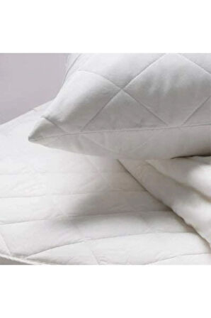 %100 Pamuk Kapitone Yastık Koruyucu 1 adet