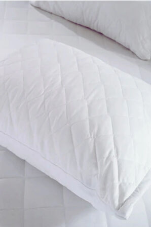 %100 Pamuk Kapitone Yastık Koruyucu 1 adet