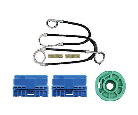 Kayoto Audi A3 Coupe 1996-2003 Cam Kriko Teli Tamir Takımı Ön Sağ KY24870N