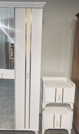 Dekoratif PVC Bant Altın 2cm x 10 metre, Dekorasyon Bandı, Mobilya, Kapı ve Duvar Süsü