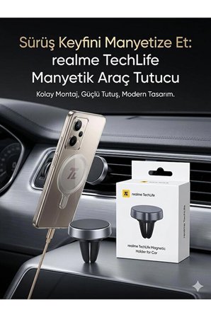Mıknatıslı Manyetik Araç içi Telefon Tutucu 
