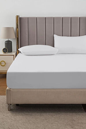 | Ranforce | Pamuklu Tek / Çift Kişilik Beyaz Lastikli Çarşaf | 14 Renk | Fıtted |