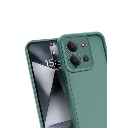 Xiaomi Redmi 15C 4G Viera Silikon - Koyu Yeşil