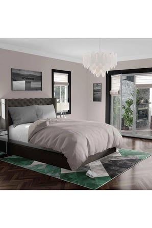 Kaymaz Taban Yıkanabilir Halı – Mutfak, Salon, Yatak Odası için Modern Dijital Baskı Halı (SLNHALI26