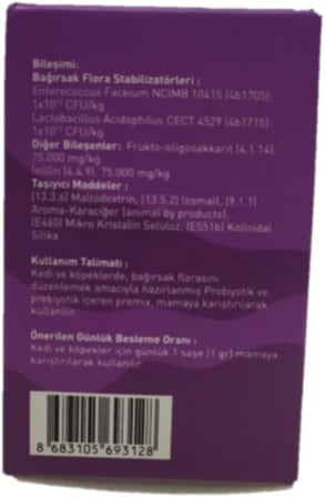 Farma Flora Kedi Köpek Prebiyotik Probiyotik 1gr X 30 Adet