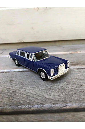 Welly 1963 Mercedes-Benz 600 Diecast Metal Araba Model Araba Oyuncak Araba Çek Bırak Araba 12 Cm