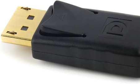 5645 Dijital Displayport to HDMI Görüntü Çevirici Aparat Siyah Displayport Çıkışlı Bilgisayarların Görüntüsünü HDMI Girişli Monitör, Projeksiyon vb Görüntü Cihazlarına Aktarır, Çevirir.