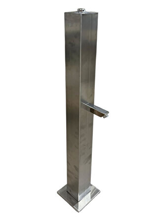Sam Ayak Yıkama Ünitesi Basmalı Havuz Ekipmanı-Krom(MS-30K)