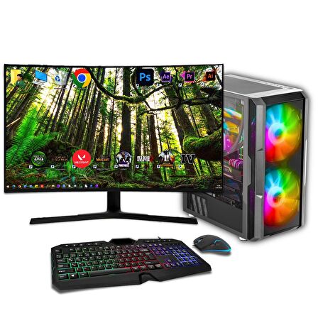 Avantron Gmx7761 İ7 12.Nesil 12700K 16Gb Ddr4 512Gb M2 Nvme 8Gb Rtx4060Tı "31.5 165Hz Oyun PC
