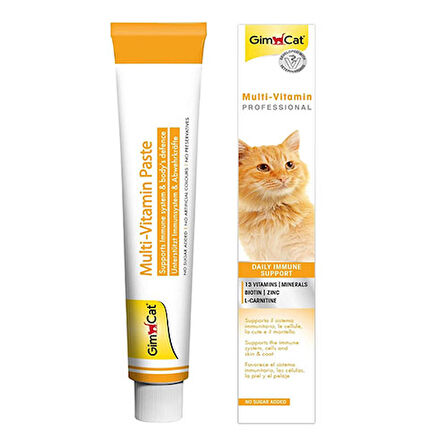 GimCat Multi Vitamin Kedi Macunu 2x100 Gr 