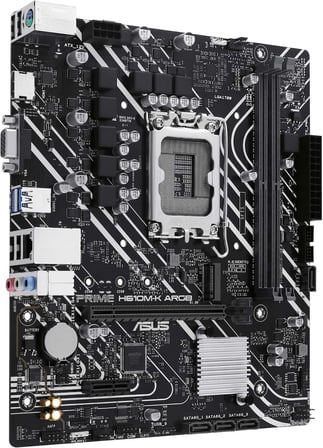 Asus Prime H610M-K ARGB Intel Soket LGA1700 DDR5 5600MHz mATX Gaming (Oyuncu) Anakart