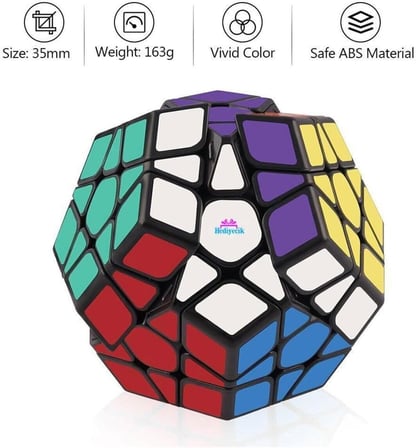 Hediyecik Speed Megaminx Skewb 2'Li Zeka Küpü Akıl Küpü Rubik Küp Set