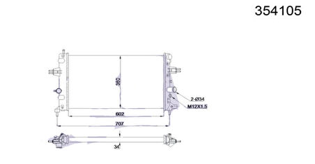 MOTOR SU RADYATORU MANUEL ASTRA G 04> Z16XEP