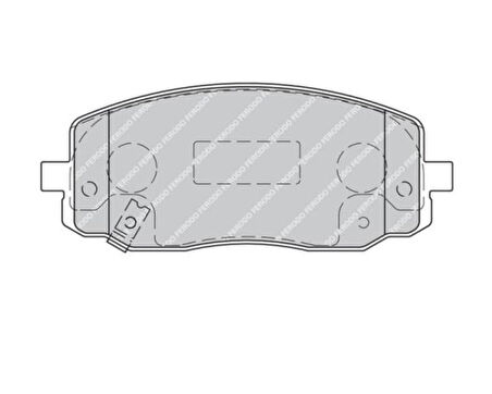 ON FREN BALATASI HYUNDAI I20 08-15 I10 08-11 / PICANTO 04-11
