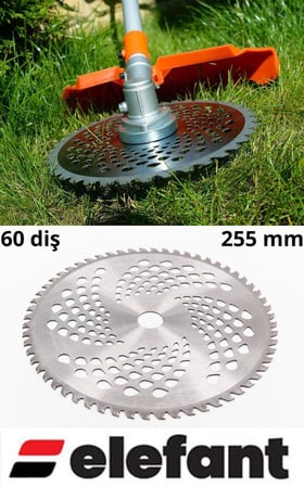 Tırpan başı disk 60T 255X25.4