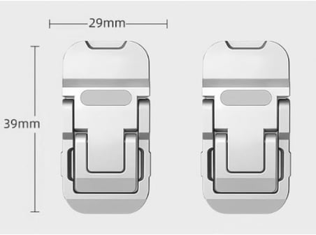 2'li Paket Ayarlanabilir Laptop Standı - 2 Kademeli Ergonomik Yükseltici, Katlanabilir Taşınabilir Notebook Tutucu, Kaymaz Silikon Pedli Hafif Dizüstü Bilgisayar Standı