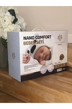 Nano Comfort Bebek Yorgan Yastık Seti Arı Modeli