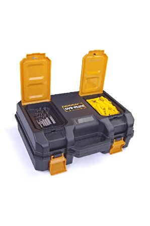 Maxi Çok Amaçlı Takım Çantası Matkap Alet Taşıma Takım Çantası Plastik Kilitli ASR-5080