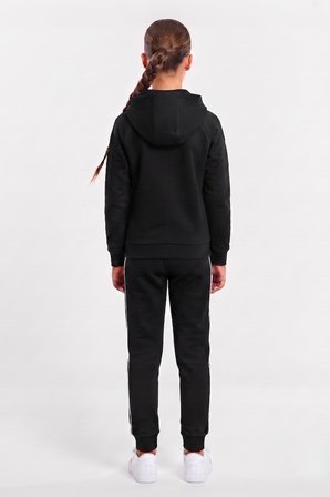 Kız Çocuk Scuba Atheletic Reglan Kol Kapüşonlu Dalgıç Kumaş Eşofman Takımı ESF7027