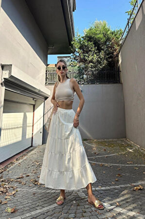 Natural - Astarlı Premium Etek