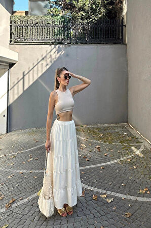 Natural - Astarlı Premium Etek