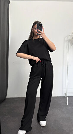 Siyah - Cupra Kısa Kollu Modal Takım