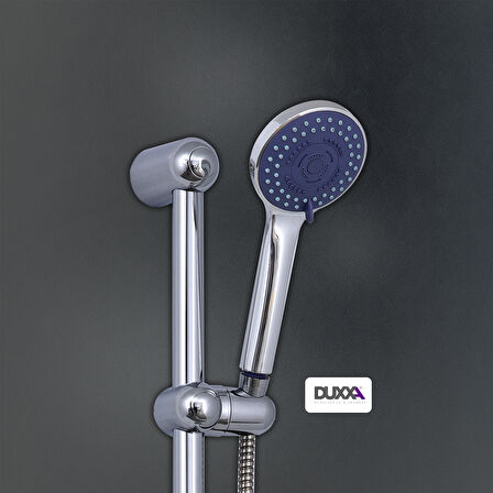 Duxxa Latte 600 Sürgülü Duş Seti Krom D.240.6