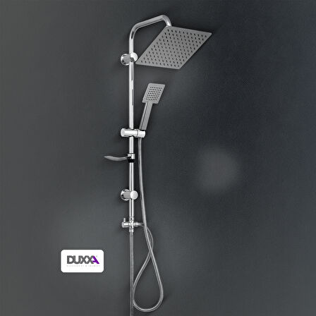 Duxxa Delta 400 Tepe Duş Seti Krom D.126.4