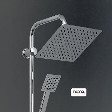 Duxxa Delta 400 Tepe Duş Seti Krom D.126.4