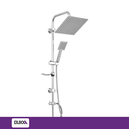 Duxxa Delta 400 Tepe Duş Seti Krom D.126.4