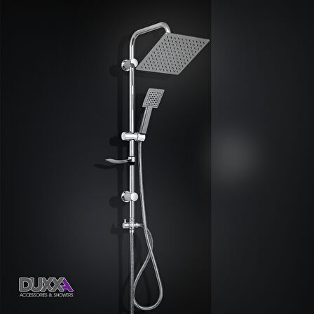 Duxxa Delta 400 Tepe Duş Seti Krom D.126.4
