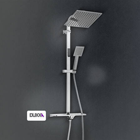 Duxxa Delta 500 Tepe Duş Seti Krom D.126.5