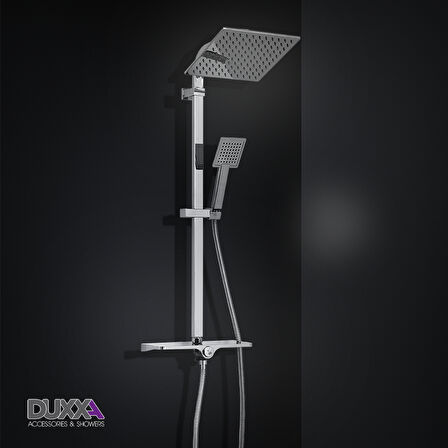 Duxxa Delta 500 Tepe Duş Seti Krom D.126.5
