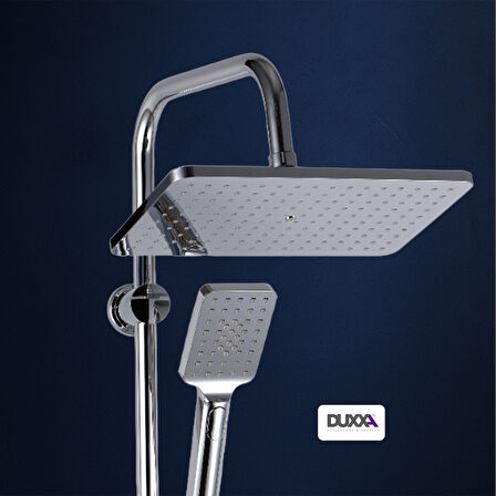 Duxxa Mirage 400 Tepe Duş Seti Krom D.132.4
