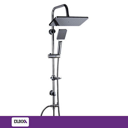 Duxxa Mirage 400 Tepe Duş Seti Krom D.132.4