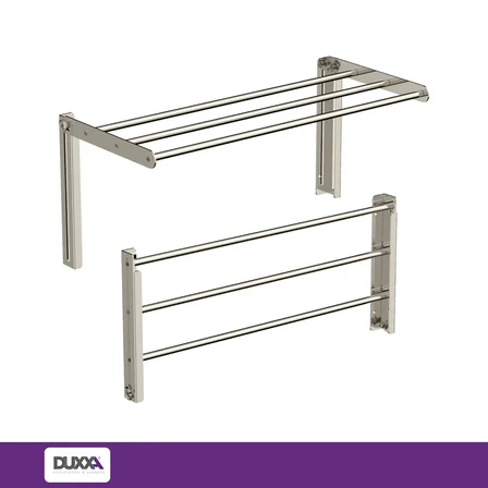 Balkon Kayar Raf Havluluk SS 304 Paslanmaz A.914
