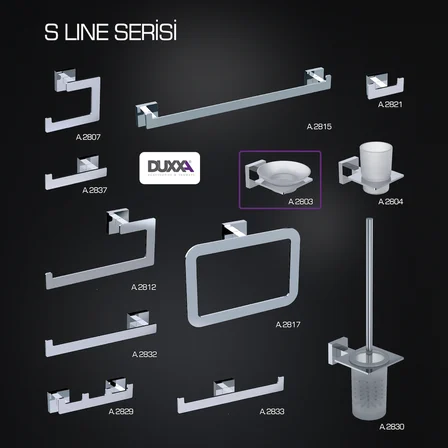 S Line Sabunluk Krom A.2803