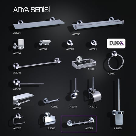 Arya Set Askılık Krom A.2029