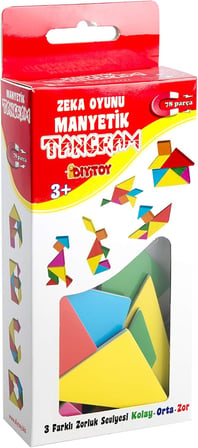 Manyetik Tangram Magnet Seti