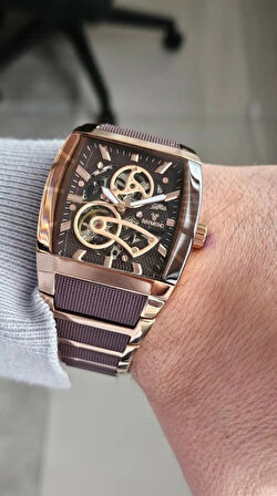 RAYMOND ERKEK KOL SAATİ RYM-5129-KAHVERENGİ